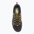 Men's La Sportiva Bushido III GTX black/ yellow running shoe 5