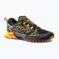 Men's La Sportiva Bushido III GTX black/ yellow running shoe 8