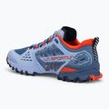 La Sportiva Bushido III GTX women's running shoe stone blue/ moonlight 3