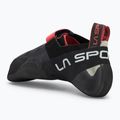 La Sportiva Theory women's climbing shoe hibiscus/black 3