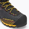 Men's La Sportiva Trango Pro GTX mountain boots black/ yellow 7