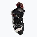Women's climbing shoes La Sportiva Miura VS white/cherry tomato 5