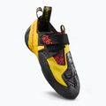 La Sportiva Skwama climbing shoe black/ yellow