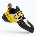 Men's mountaineering boots La Sportiva Solution white/ yellow 2