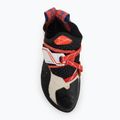 La Sportiva women's climbing shoe Solution white/lily orange 5