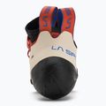 La Sportiva women's climbing shoe Solution white/lily orange 6
