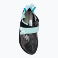 La Sportiva Skwama Vegan carbon / turquoise women's climbing shoe 5