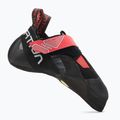 La Sportiva Theory women's climbing shoe hibiscus/black 2