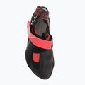 La Sportiva Theory women's climbing shoe hibiscus/black 5