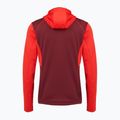 Men's La Sportiva Chill Thermal Hoody mountain red / redwood trekking sweatshirt 2