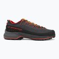 Men's approach shoes La Sportiva TX4 Evo ST carbon/mountain red 2