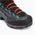 Men's trekking boots La Sportiva Aequilibrium Hike GTX carbon/tropic blue 7