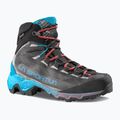 Women's trekking boots La Sportiva Aequilibrium Hike GTX carbon/malibu blue 8