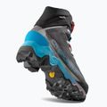 La Sportiva women's trekking shoes Aequilibrium Hike GTX S25 carbon/malibu blue 9