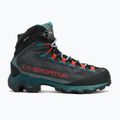 Women's trekking boots La Sportiva Aequilibrium Hike GTX SW24 carbon/ everglade 2