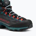 Women's trekking boots La Sportiva Aequilibrium Hike GTX SW24 carbon/ everglade 7