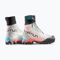 Women's mountaineering boots La Sportiva Aequilibrium Speed GTX white/hibiscus 4