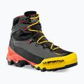 Men's mountaineering boots La Sportiva Aequilibrium LT GTX black/yellow 8