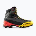Men's mountaineering boots La Sportiva Aequilibrium LT GTX black/yellow 9