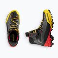 Men's mountaineering boots La Sportiva Aequilibrium LT GTX black/yellow 13