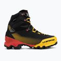 Men's mountaineering boots La Sportiva Aequilibrium ST GTX black/yellow 2