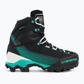 Women's mountaineering boots La Sportiva Aequilibrium ST GTX black/aqua 2