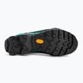 Women's mountaineering boots La Sportiva Aequilibrium ST GTX black/aqua 4