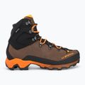 Men's trekking shoes La Sportiva Aequilibrium Trek GTX chocolate/papaya 2
