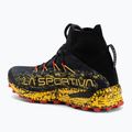 Men's running shoes La Sportiva Uragano GTX black/yellow 3