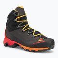 Men's trekking shoes La Sportiva Aequilibrium Trek GTX carbon/yellow