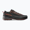 Men's approach shoes La Sportiva TX4 Evo GTX carbon/cherry tomato 2