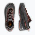 Men's approach shoes La Sportiva TX4 Evo GTX carbon/cherry tomato 5
