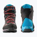 Women's trekking shoes La Sportiva Aequilibrium Trek GTX carbon/malibu blue 12