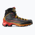 Men's trekking boots La Sportiva Aequilibrium Hike GTX carbon/yellow 9