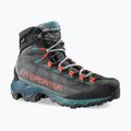Women's trekking boots La Sportiva Aequilibrium Hike GTX carbon/everglade 9