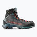 Women's trekking boots La Sportiva Aequilibrium Hike GTX carbon/everglade 11