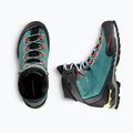 Women's mountaineering boots La Sportiva Trango Tech Leather GTX juniper/zest 6