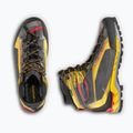 Men's trekking boots La Sportiva Trango Tech GTX black/yellow 8