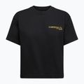 Women's climbing T-shirt La Sportiva Since 1928 Crop black/yellow