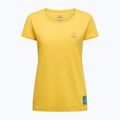 Women's T-shirt La Sportiva Climbing on the Moon giallo/viola