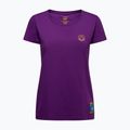 Women's T-shirt La Sportiva Climbing on the Moon viola/giallo