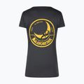 Women's T-shirt La Sportiva Climbing on the Moon black/yellow 2
