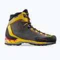 Men's mountaineering boots La Sportiva Trango Tech Leather GTX black/yellow 2