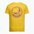Men's T-shirt La Sportiva Climbing on the Moon giallo/viola 2