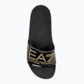 EA7 Emporio Armani Water Sports Visibility slides shiny black/gold 5