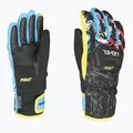 Children's ski gloves Level Race Jr black/yellow