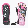 Children's ski gloves Level Lucky Mitt hot pink