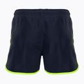 Men's EA7 Emporio Armani Water Sports Core Piping blu navy/fluo lime swim shorts 2