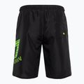 Men's EA7 Emporio Armani Water Sport Logo Bermuda swim shorts nero/fluo lime 2