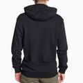 Men's EA7 Emporio Armani Train Logo Series Oversize Logo Hoodie Coft black 2